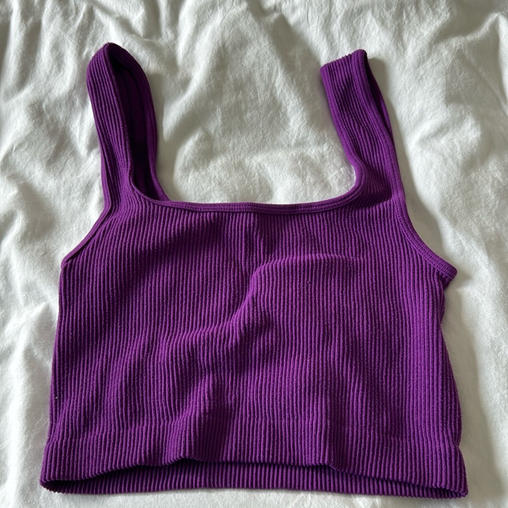 Purple Zara top